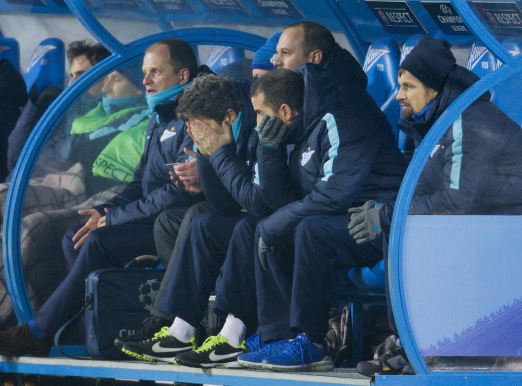 Лига чемпионов УЕФА, 1/8 финала, «Зенит» — «Бенфика»