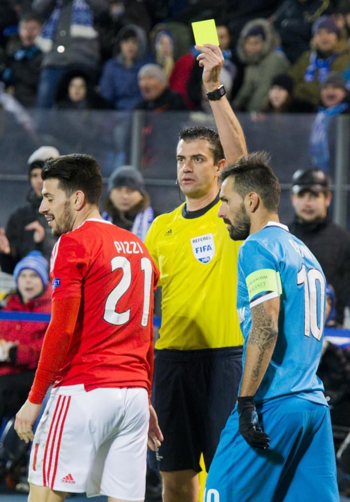 Лига чемпионов УЕФА, 1/8 финала, «Зенит» — «Бенфика»