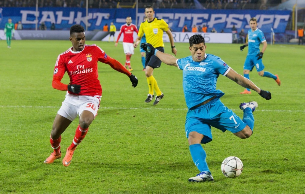 Лига чемпионов УЕФА, 1/8 финала, «Зенит» — «Бенфика»