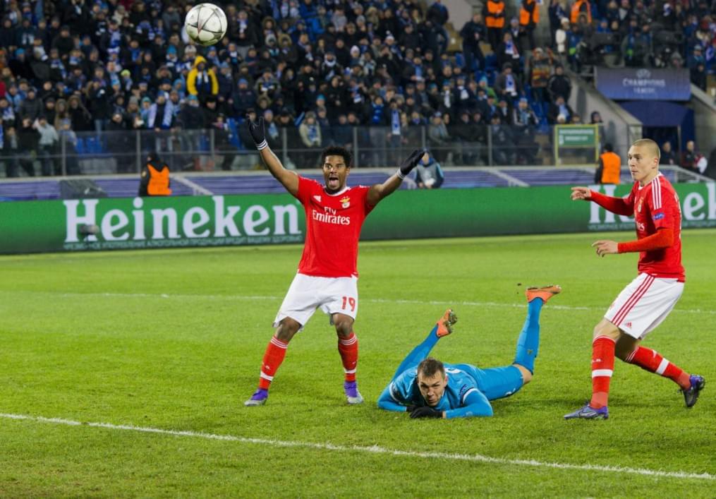 Лига чемпионов УЕФА, 1/8 финала, «Зенит» — «Бенфика»