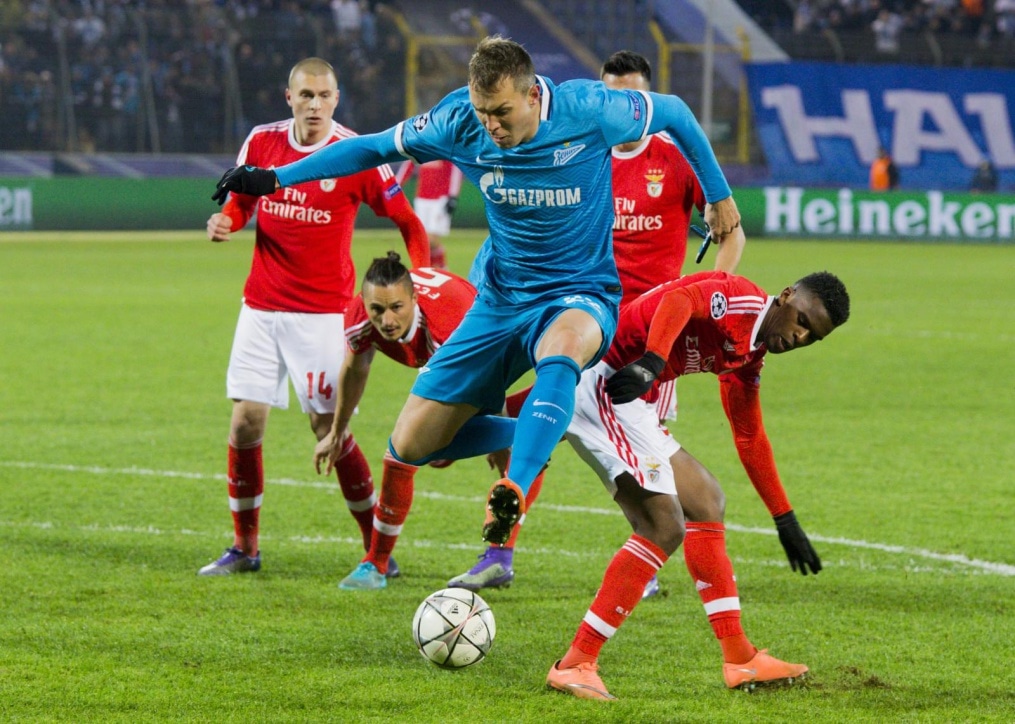 Лига чемпионов УЕФА, 1/8 финала, «Зенит» — «Бенфика»