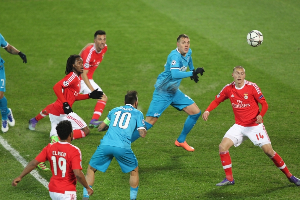 Лига чемпионов УЕФА, 1/8 финала, «Зенит» — «Бенфика»