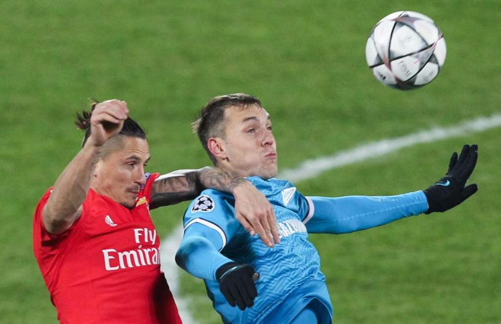 Лига чемпионов УЕФА, 1/8 финала, «Зенит» — «Бенфика»