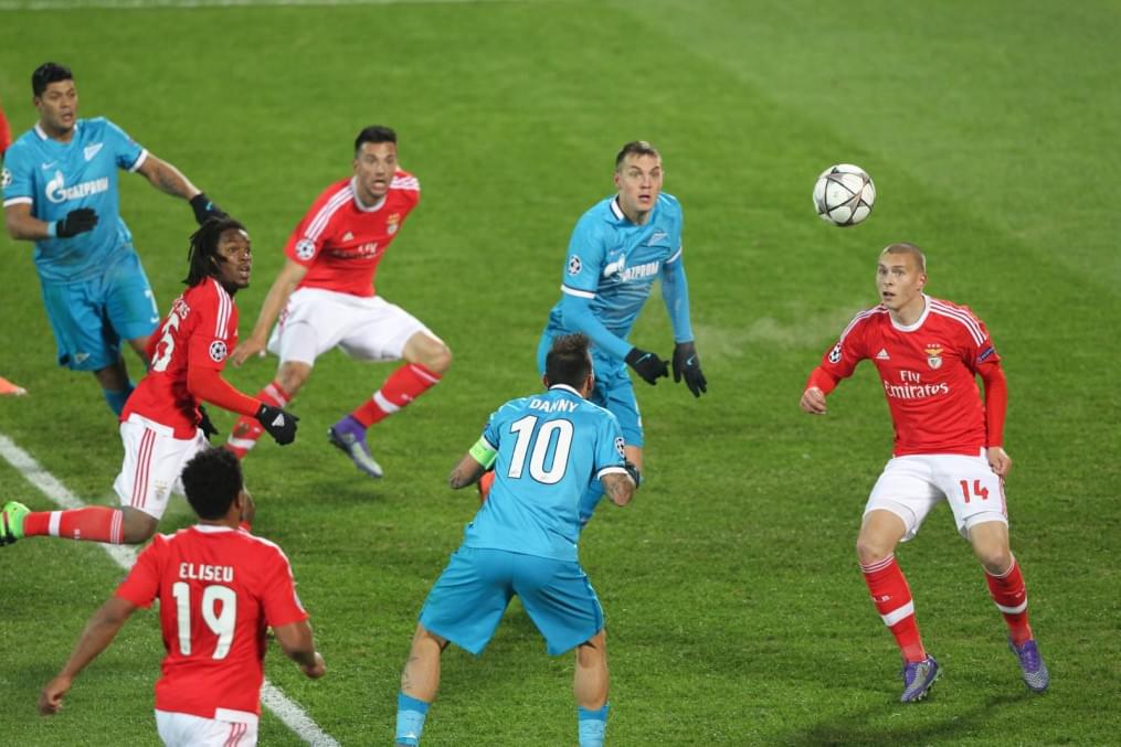 Лига чемпионов УЕФА, 1/8 финала, «Зенит» — «Бенфика»