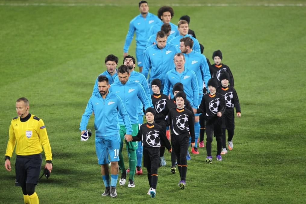 Лига чемпионов УЕФА, 1/8 финала, «Зенит» — «Бенфика»