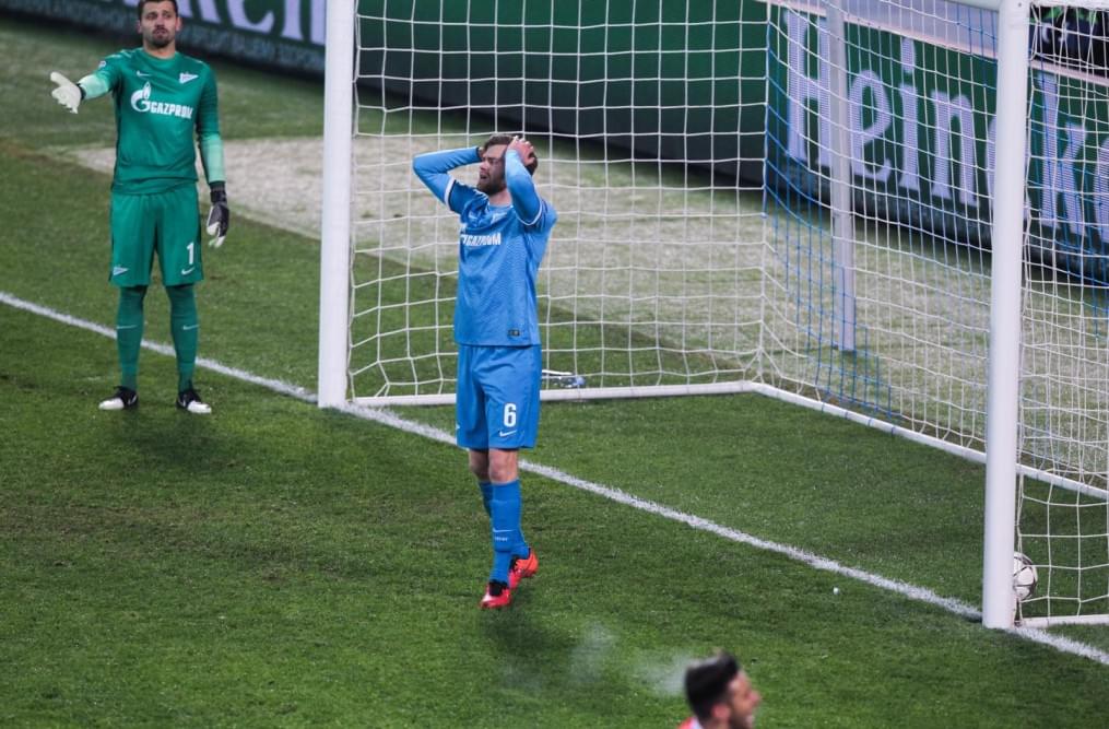 Лига чемпионов УЕФА, 1/8 финала, «Зенит» — «Бенфика»