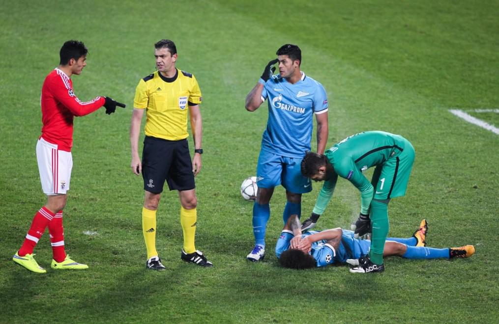 Лига чемпионов УЕФА, 1/8 финала, «Зенит» — «Бенфика»