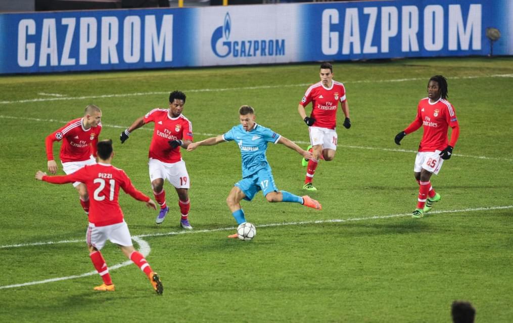 Лига чемпионов УЕФА, 1/8 финала, «Зенит» — «Бенфика»