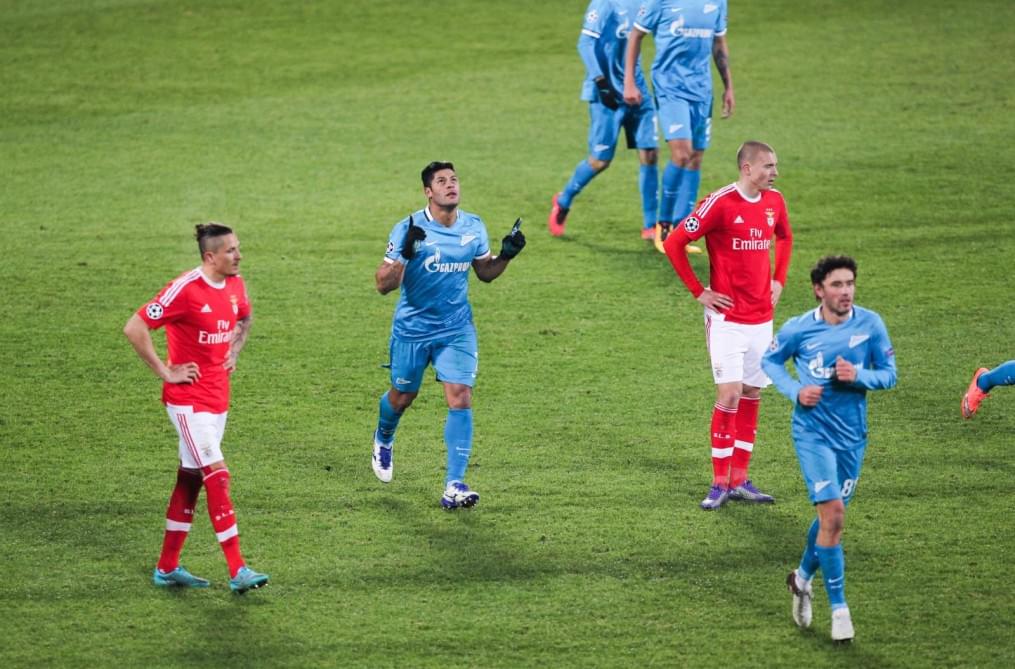 Лига чемпионов УЕФА, 1/8 финала, «Зенит» — «Бенфика»