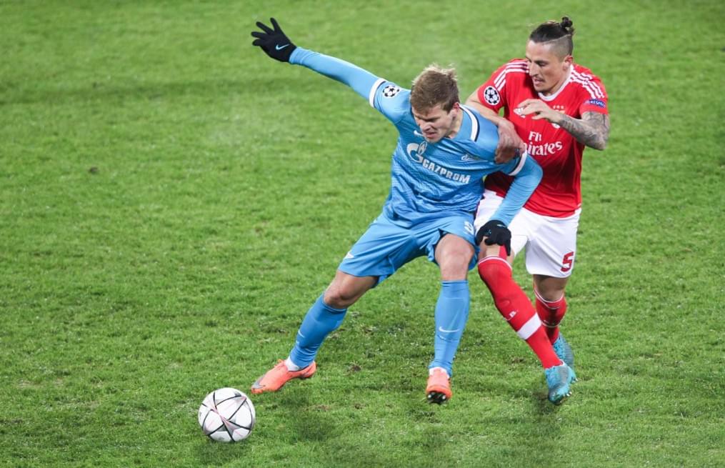 Лига чемпионов УЕФА, 1/8 финала, «Зенит» — «Бенфика»