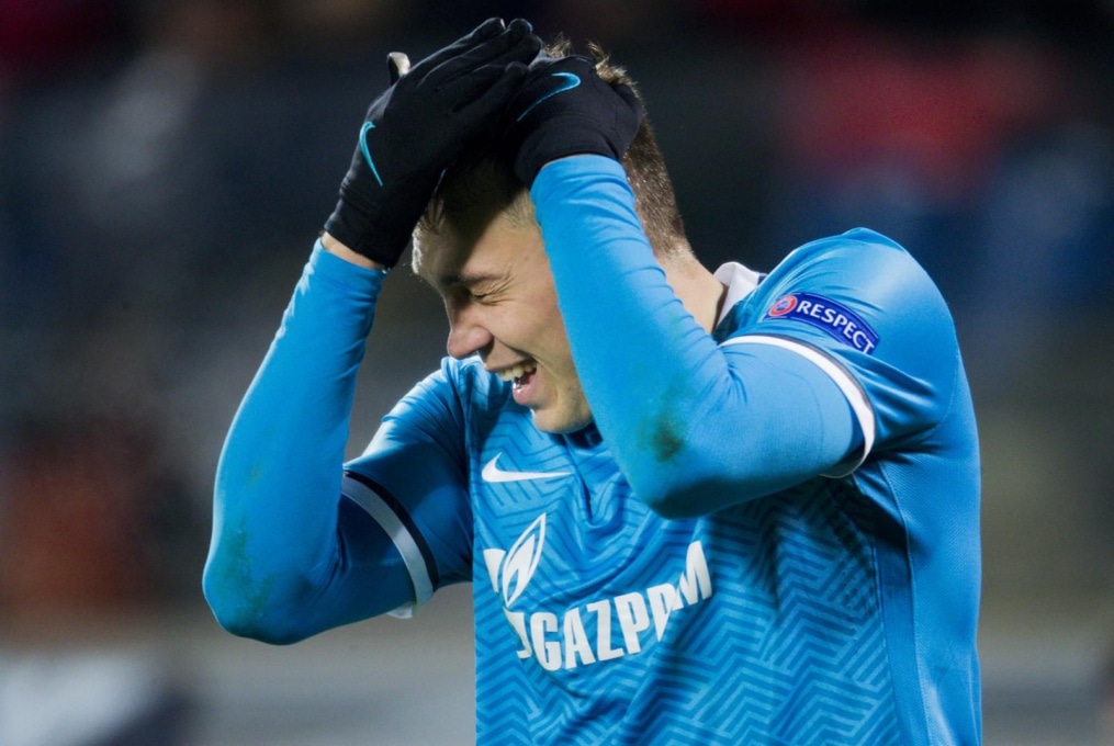 Лига чемпионов УЕФА, 1/8 финала, «Зенит» — «Бенфика»