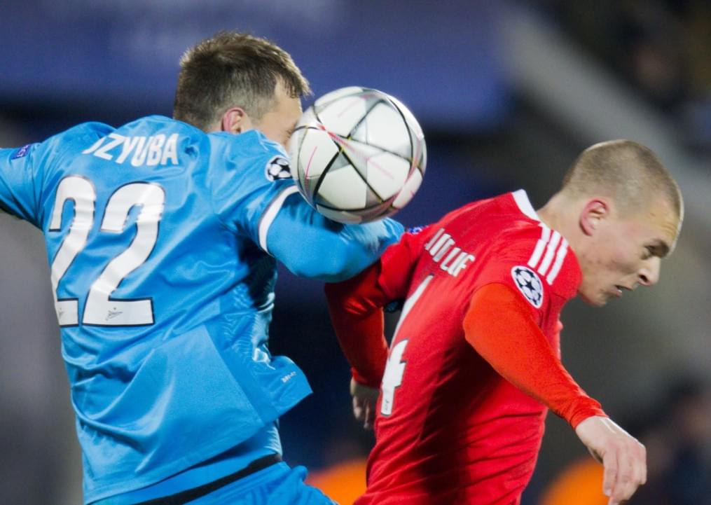 Лига чемпионов УЕФА, 1/8 финала, «Зенит» — «Бенфика»