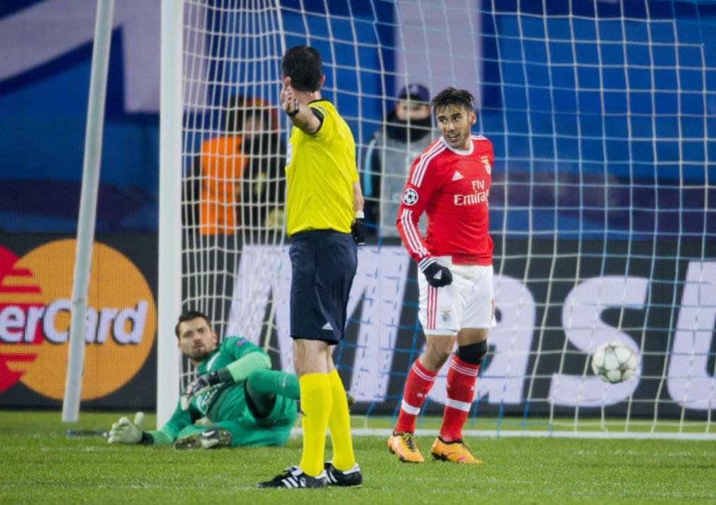 Лига чемпионов УЕФА, 1/8 финала, «Зенит» — «Бенфика»