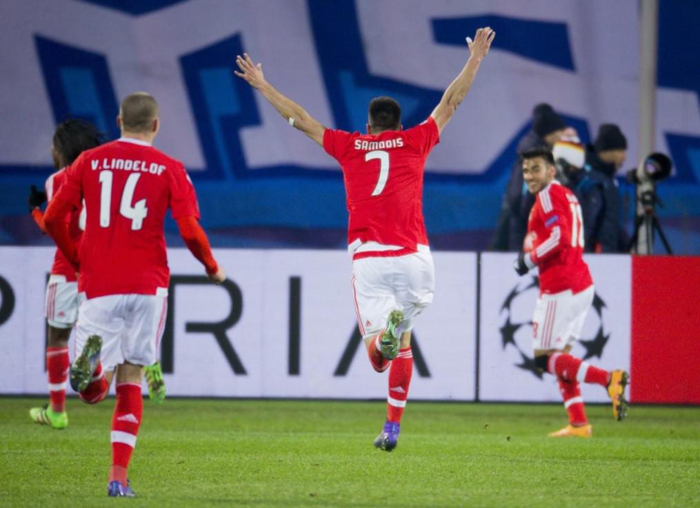 Лига чемпионов УЕФА, 1/8 финала, «Зенит» — «Бенфика»