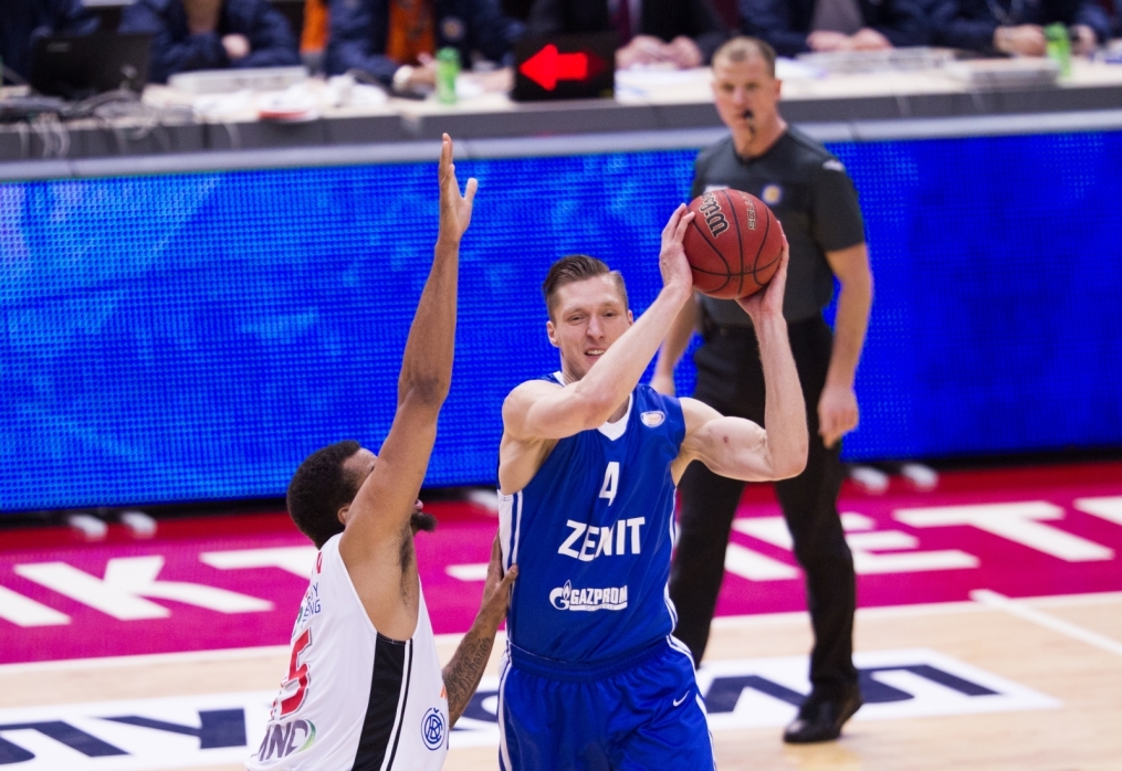 Единая Лига ВТБ 2015/2016, «Зенит» — «Нимбурк»