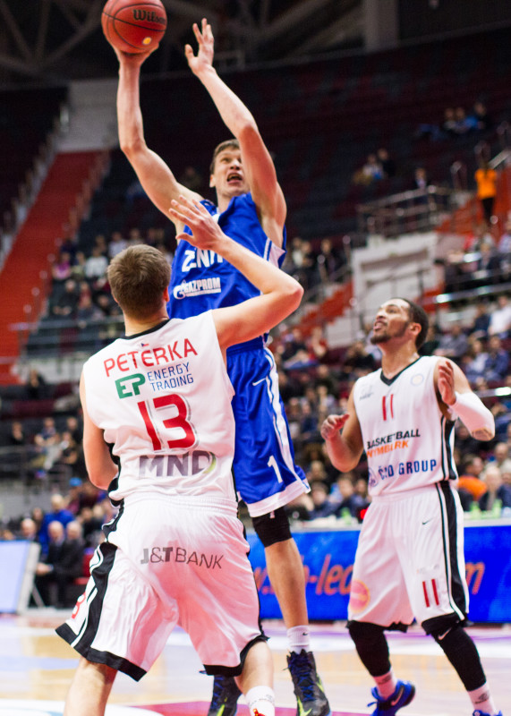 Единая Лига ВТБ 2015/2016, «Зенит» — «Нимбурк»