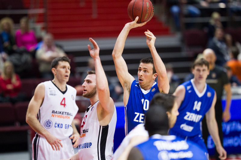 Единая Лига ВТБ 2015/2016, «Зенит» — «Нимбурк»