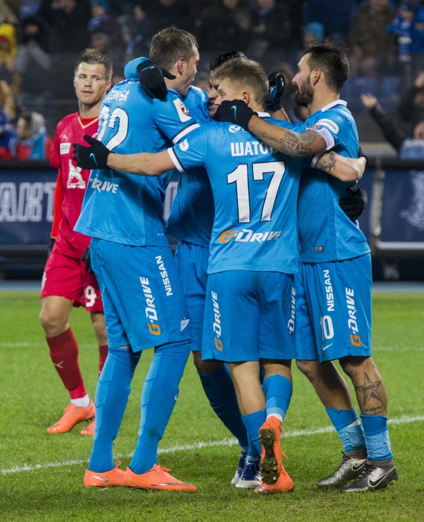 РОСГОССТРАХ-Чемпионат России, «Зенит» — «Рубин»