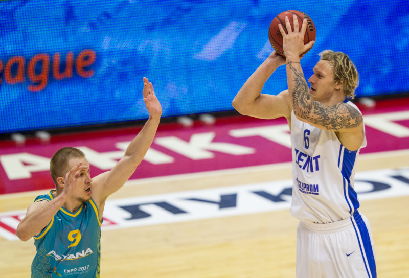 Единая Лига ВТБ 2015/2016, «Зенит» — «Астана»