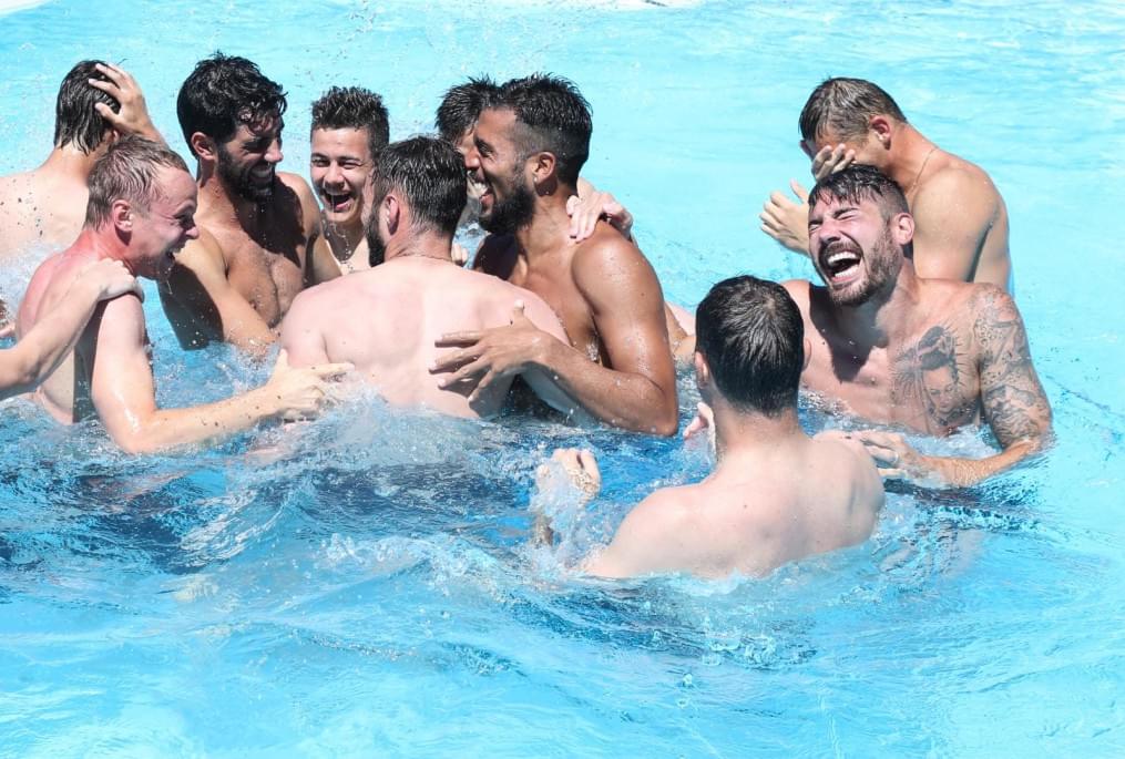 «Газпром»-тренировочные сборы в Австрии: тренировка 23 июня