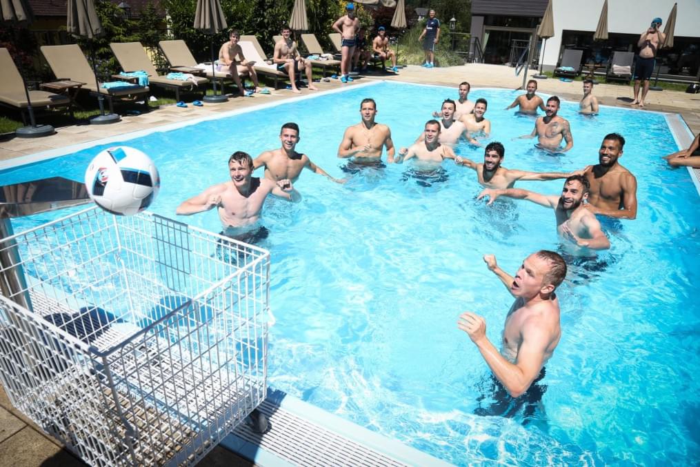 «Газпром»-тренировочные сборы в Австрии: тренировка 23 июня