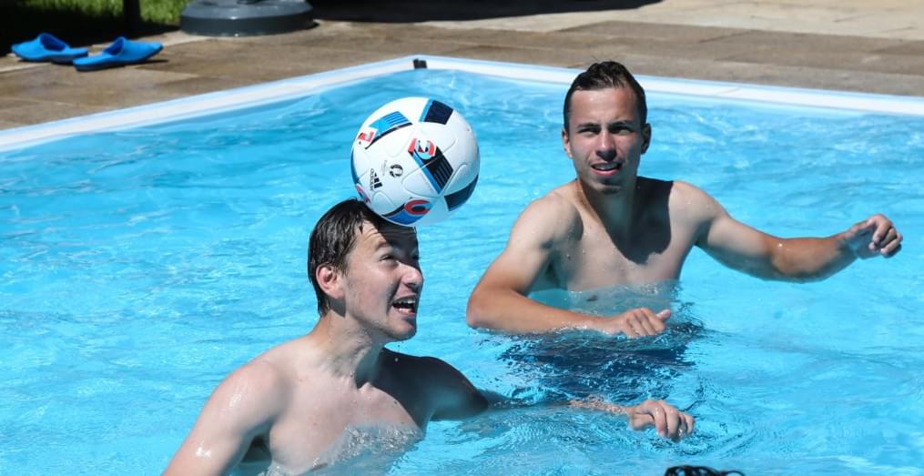 «Газпром»-тренировочные сборы в Австрии: тренировка 23 июня