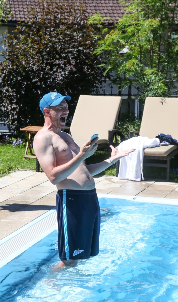 «Газпром»-тренировочные сборы в Австрии: тренировка 23 июня