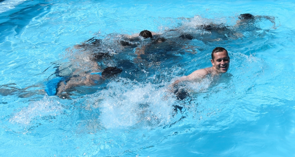 «Газпром»-тренировочные сборы в Австрии: тренировка 23 июня