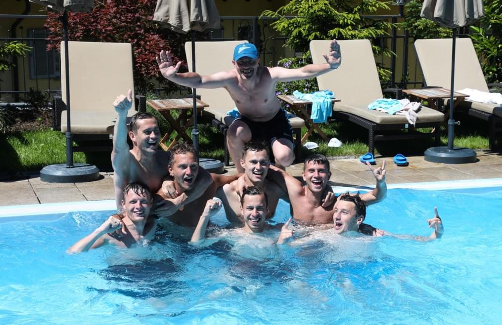 «Газпром»-тренировочные сборы в Австрии: тренировка 23 июня