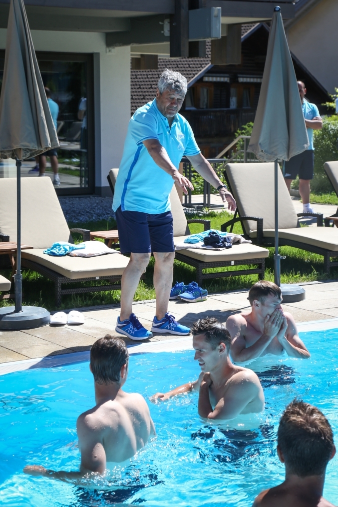 «Газпром»-тренировочные сборы в Австрии: тренировка 23 июня