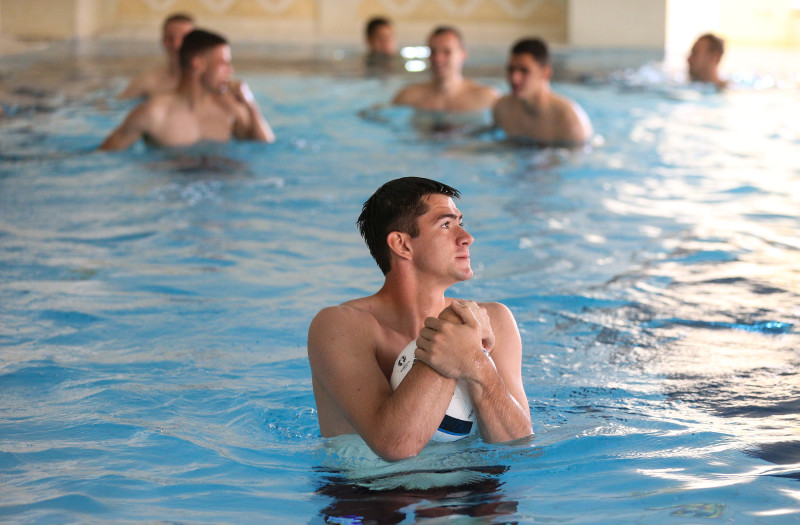 «Газпром»-тренировочные сборы в Австрии: тренировка 23 июня