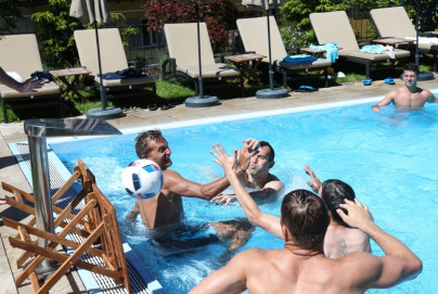 «Газпром»-тренировочные сборы в Австрии: тренировка 23 июня