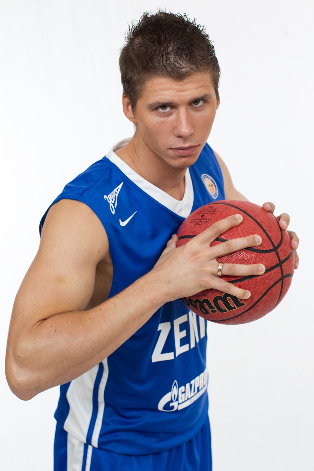 Фотосессия игроков и тренерского штаба БК «Зенит» сезона 15/16