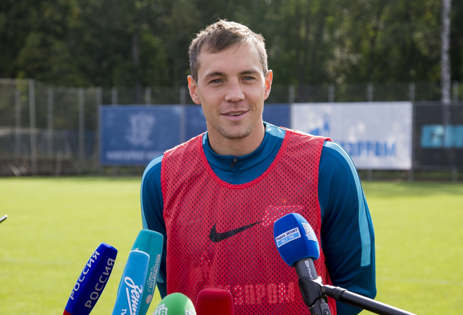 Открытая тренировка «Зенита» перед матчем с «Амкаром»