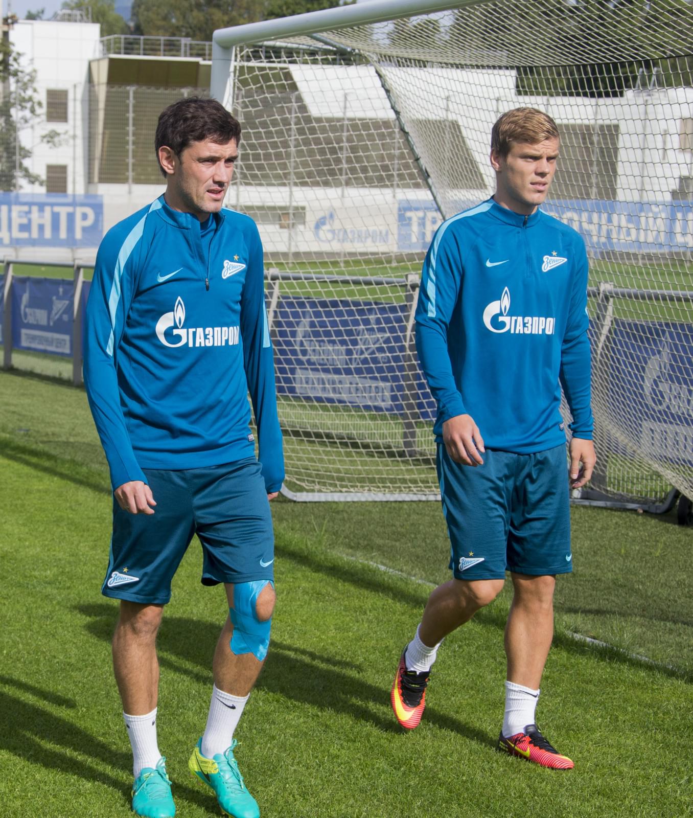 Открытая тренировка «Зенита» перед матчем с «Амкаром»