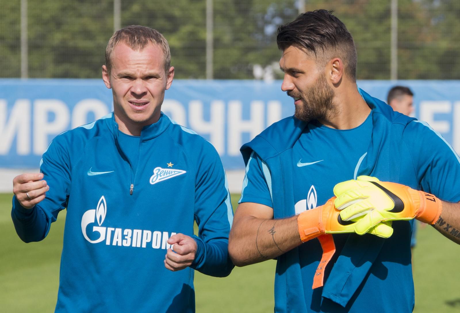 Открытая тренировка «Зенита» перед матчем с «Амкаром»