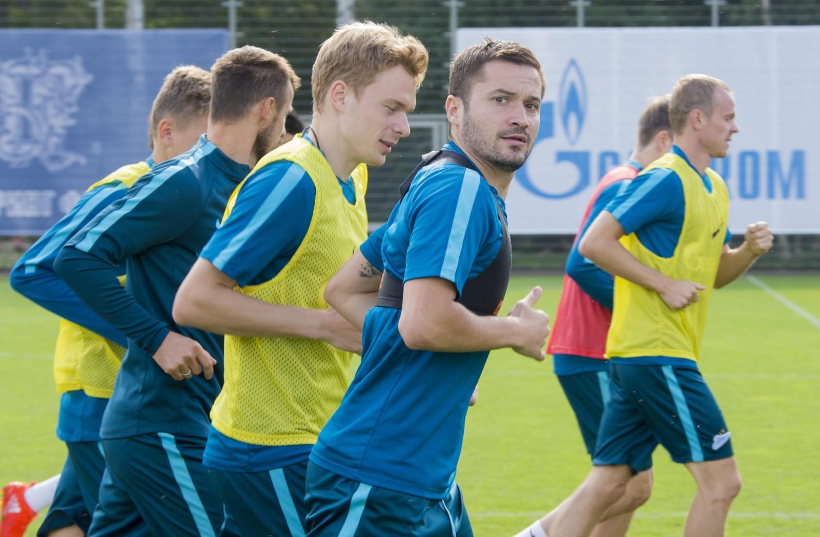 Открытая тренировка «Зенита» перед матчем с «Амкаром»