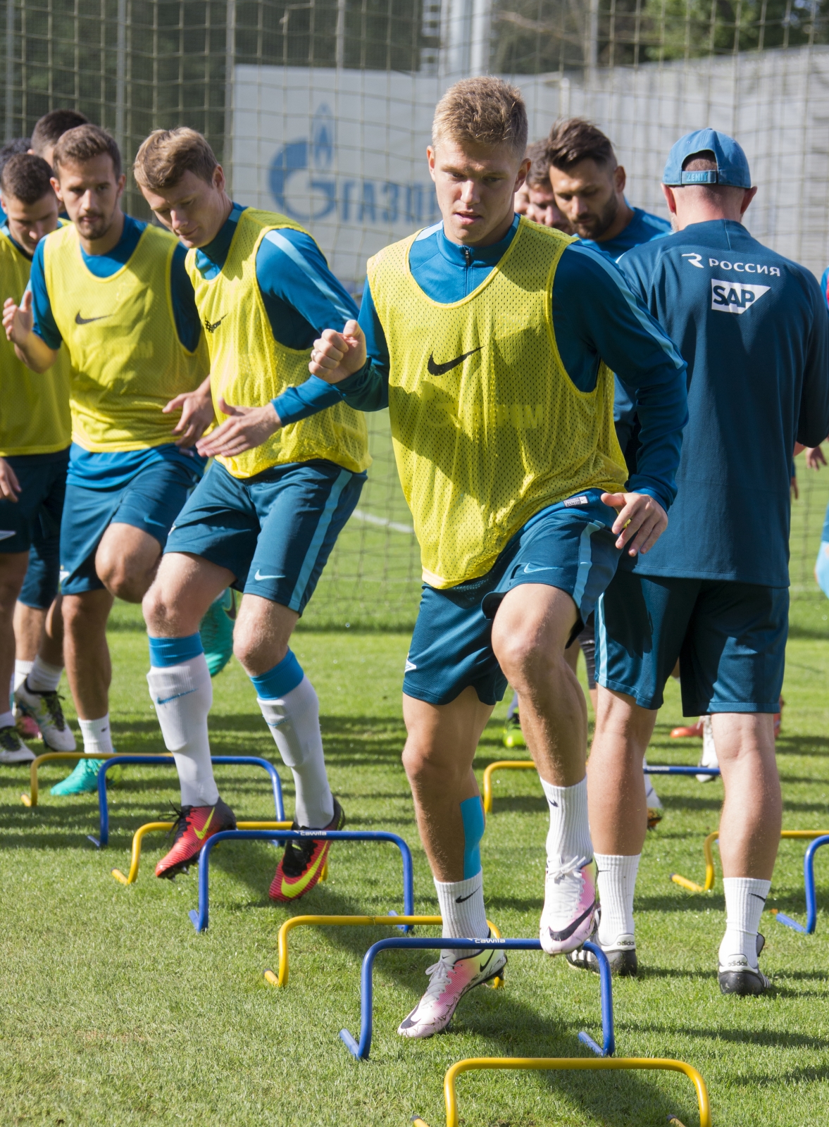 Открытая тренировка «Зенита» перед матчем с «Амкаром»