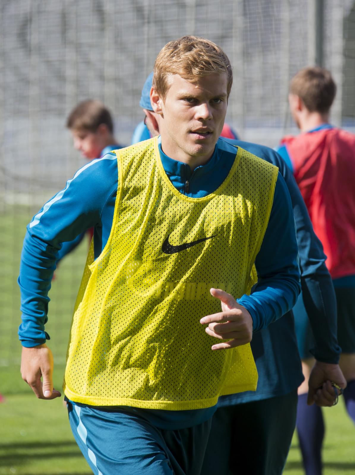 Открытая тренировка «Зенита» перед матчем с «Амкаром»