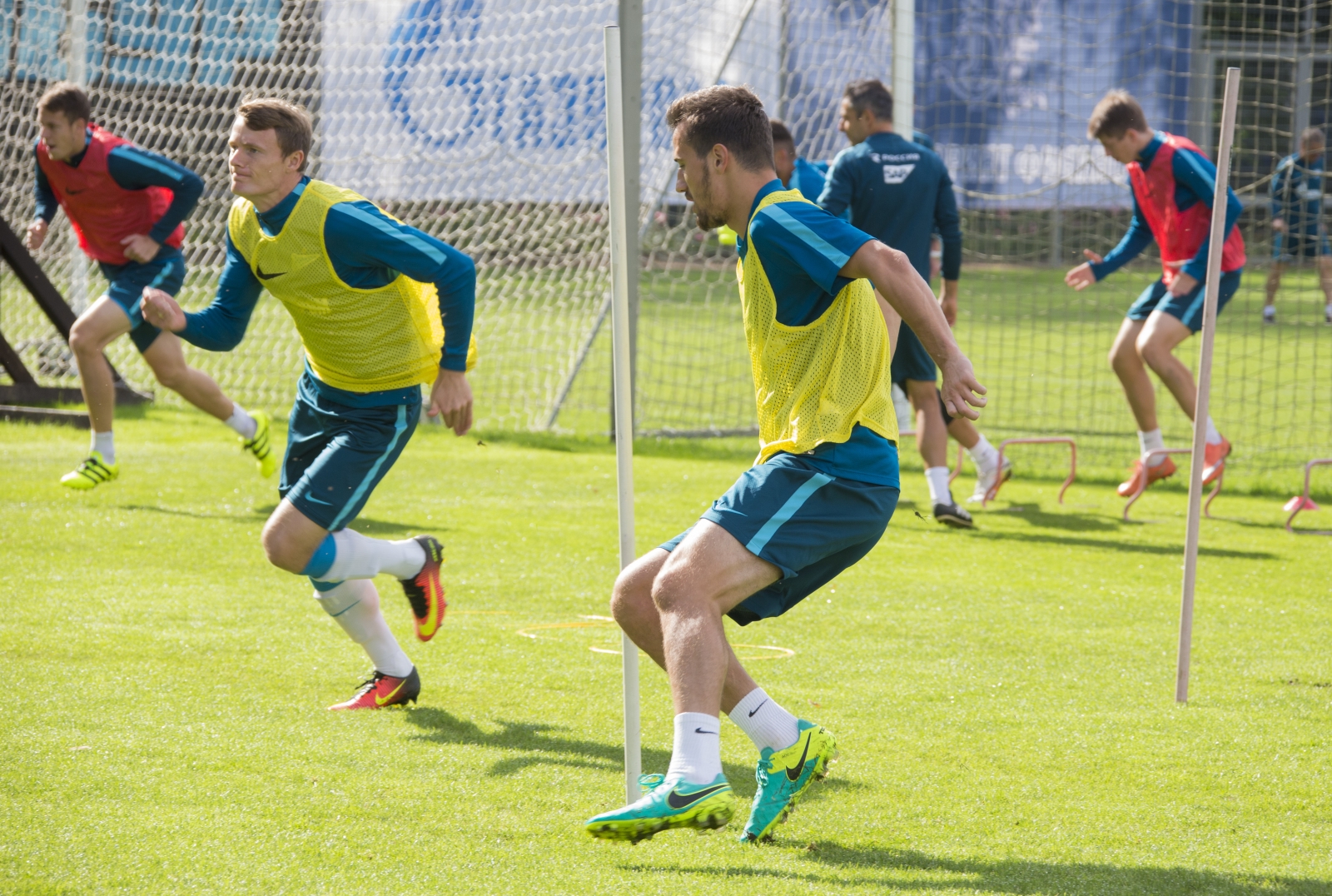 Открытая тренировка «Зенита» перед матчем с «Амкаром»