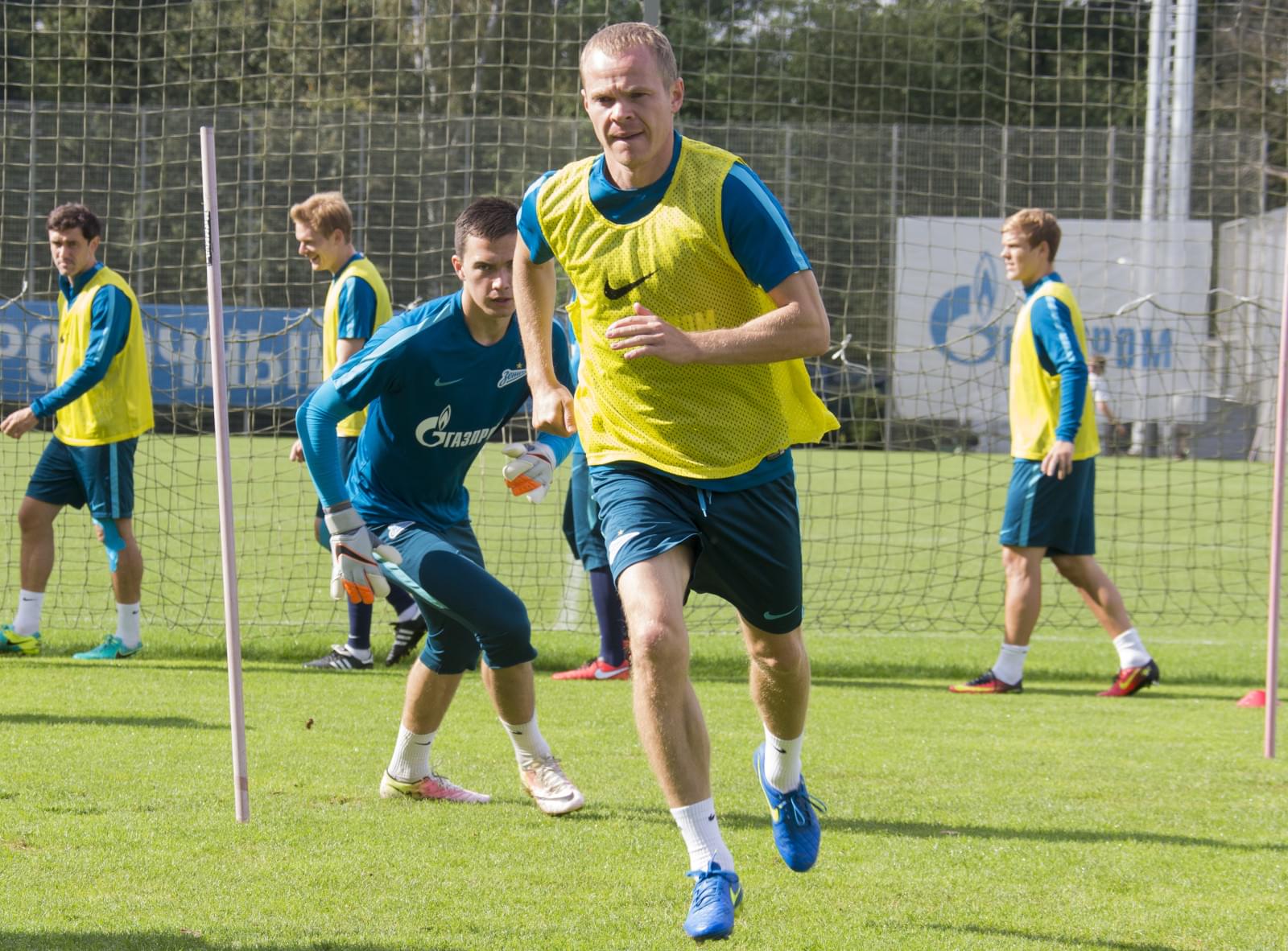 Открытая тренировка «Зенита» перед матчем с «Амкаром»