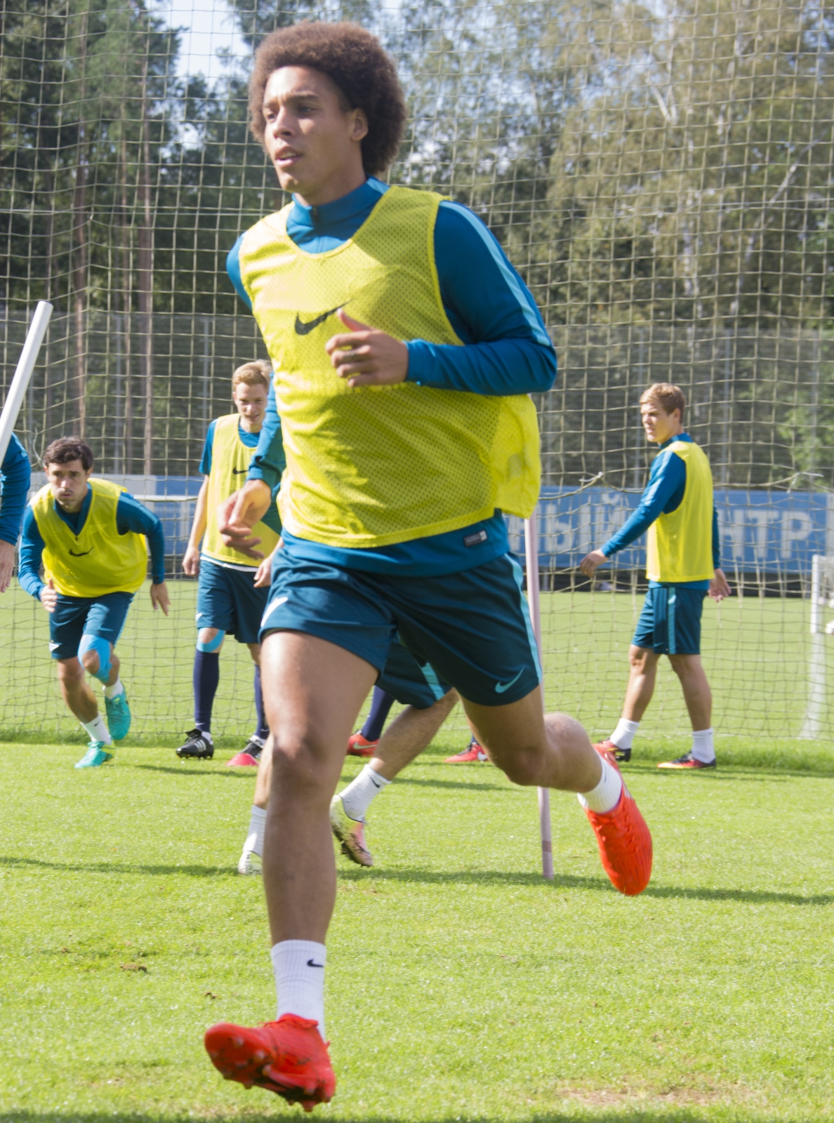 Открытая тренировка «Зенита» перед матчем с «Амкаром»