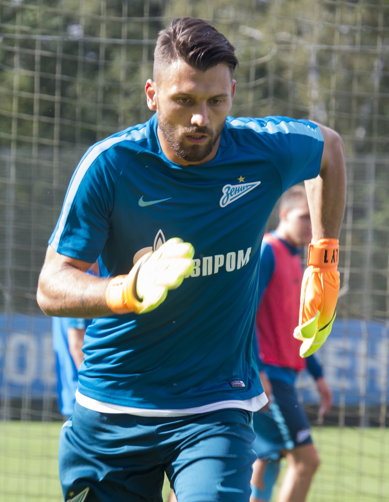 Открытая тренировка «Зенита» перед матчем с «Амкаром»