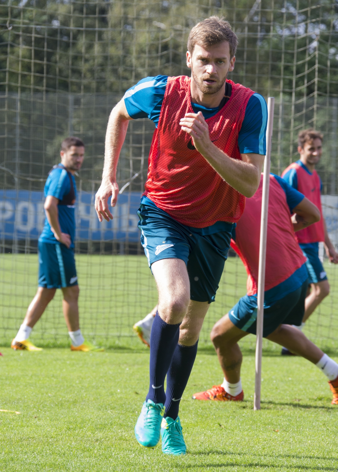 Открытая тренировка «Зенита» перед матчем с «Амкаром»