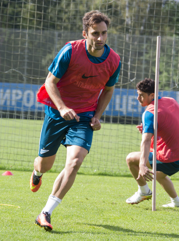 Открытая тренировка «Зенита» перед матчем с «Амкаром»