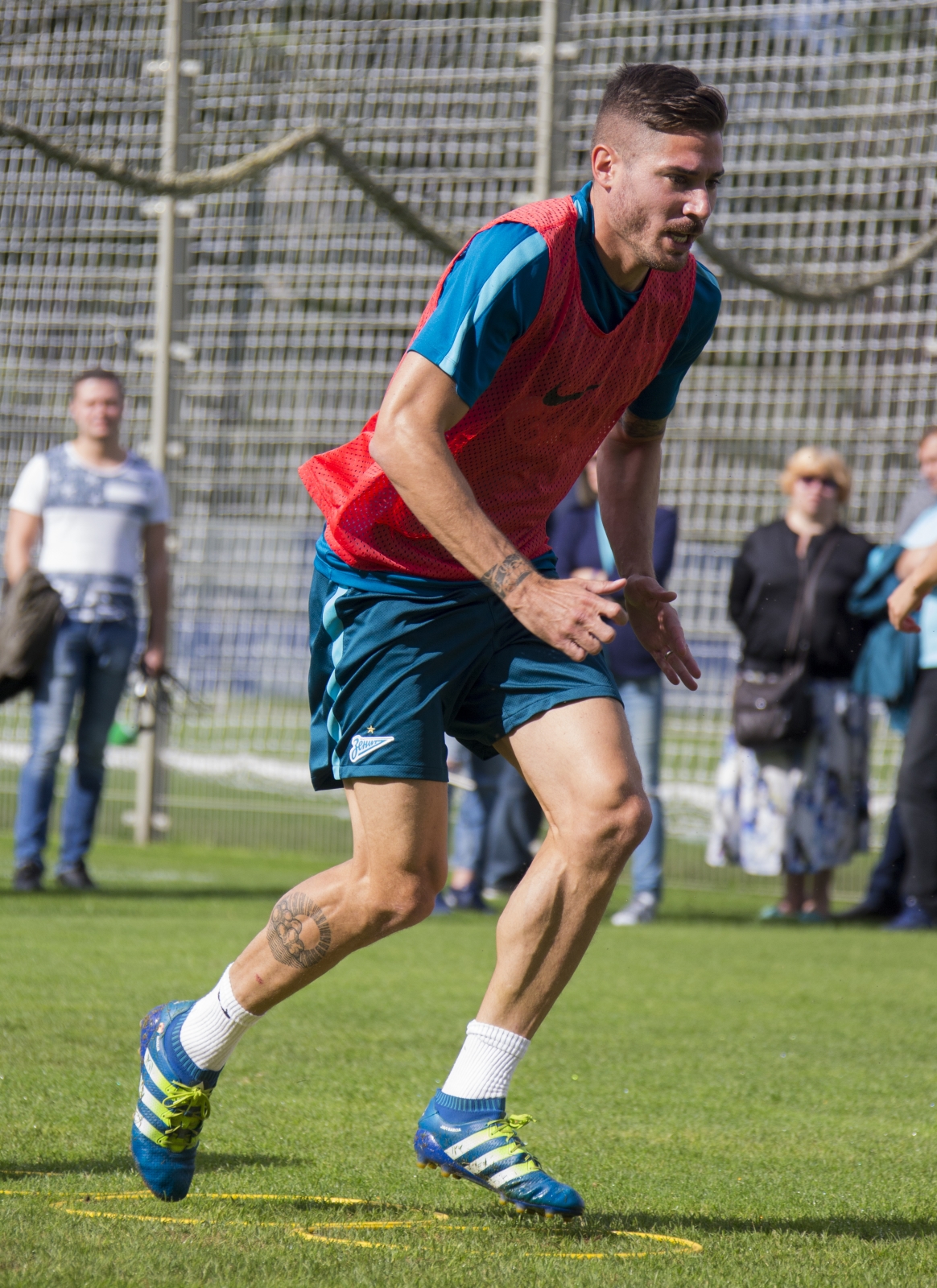 Открытая тренировка «Зенита» перед матчем с «Амкаром»