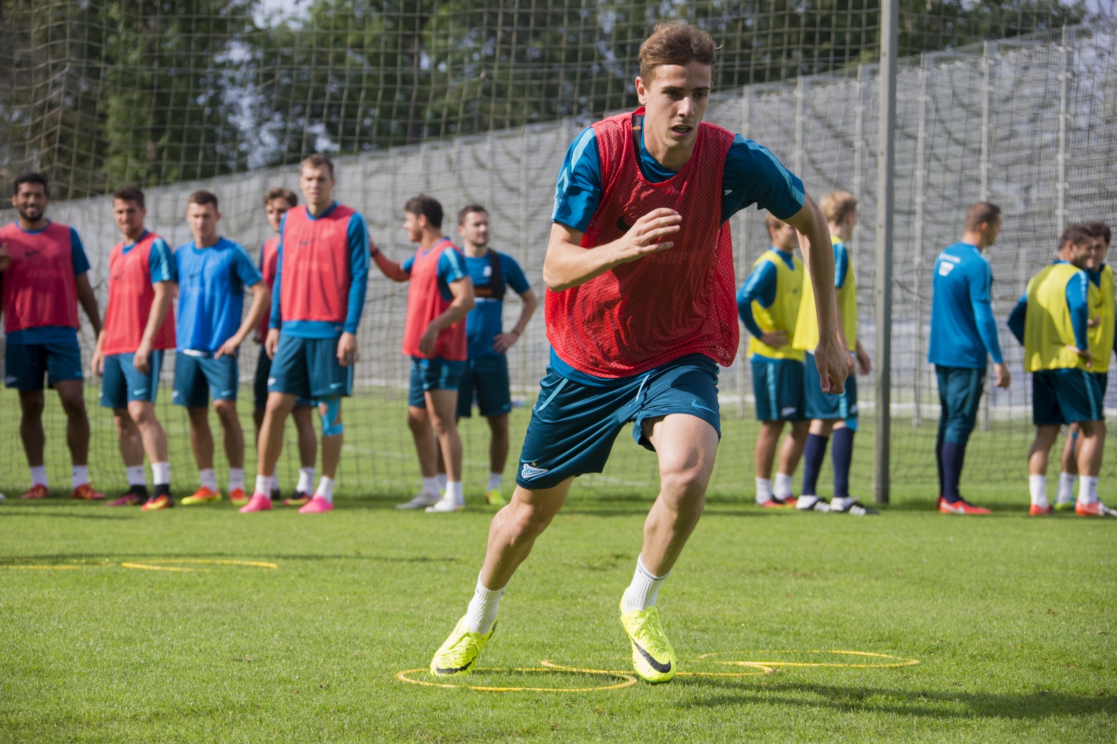 Открытая тренировка «Зенита» перед матчем с «Амкаром»