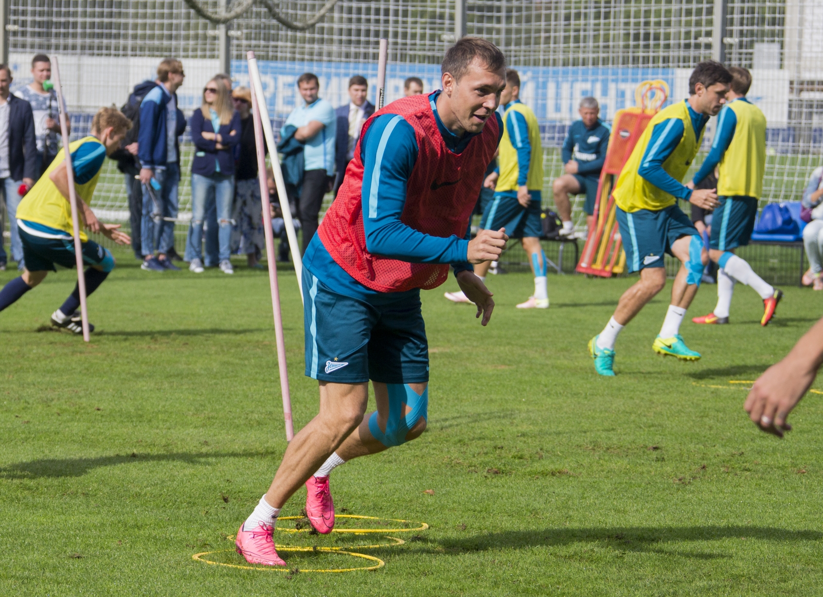 Открытая тренировка «Зенита» перед матчем с «Амкаром»