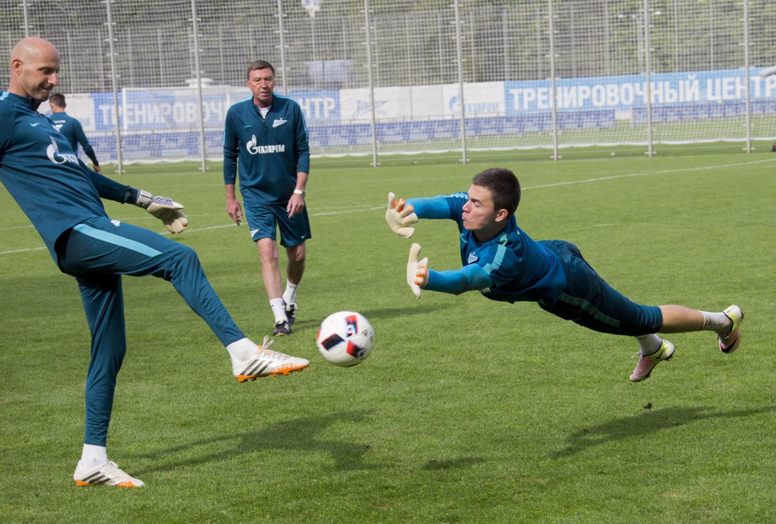 Открытая тренировка «Зенита» перед матчем с «Амкаром»