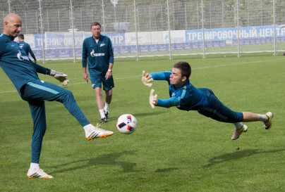 Открытая тренировка «Зенита» перед матчем с «Амкаром»